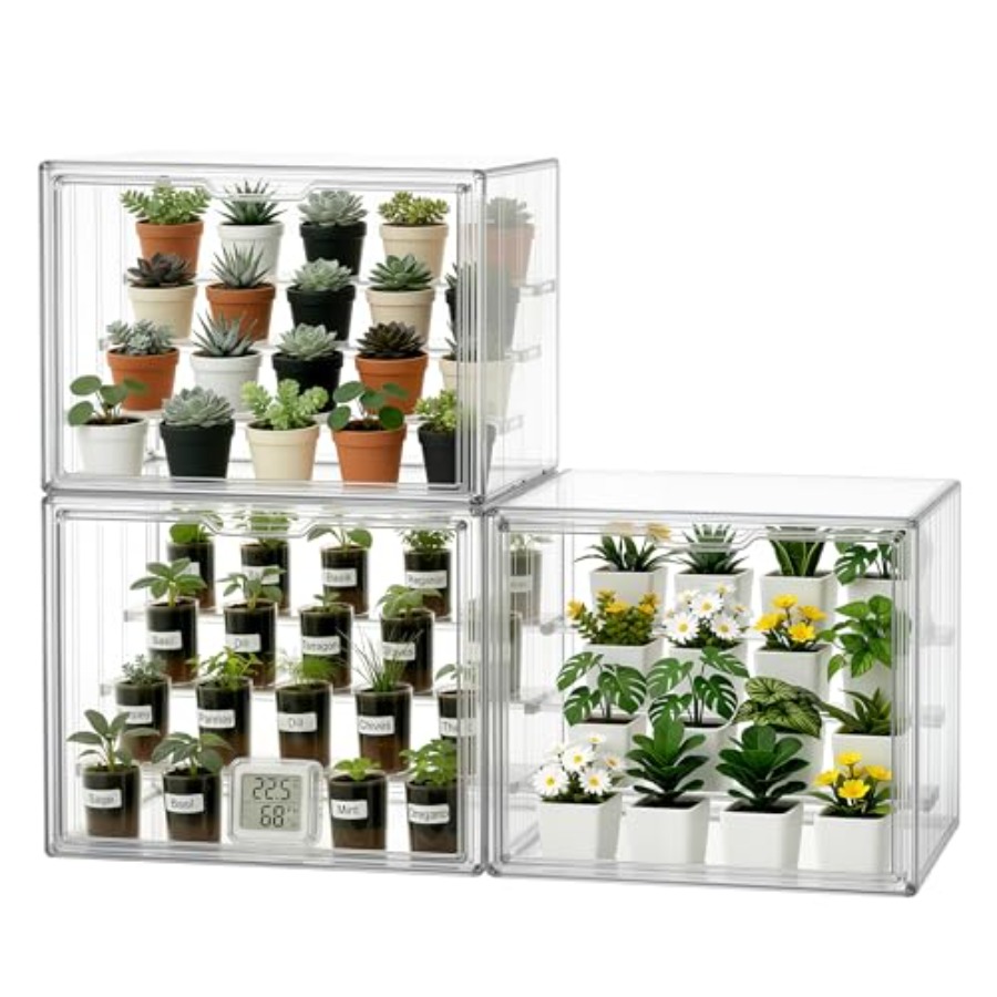 Greenhouse Mini Indoor - Indoor tabletop mini greenhouse for small