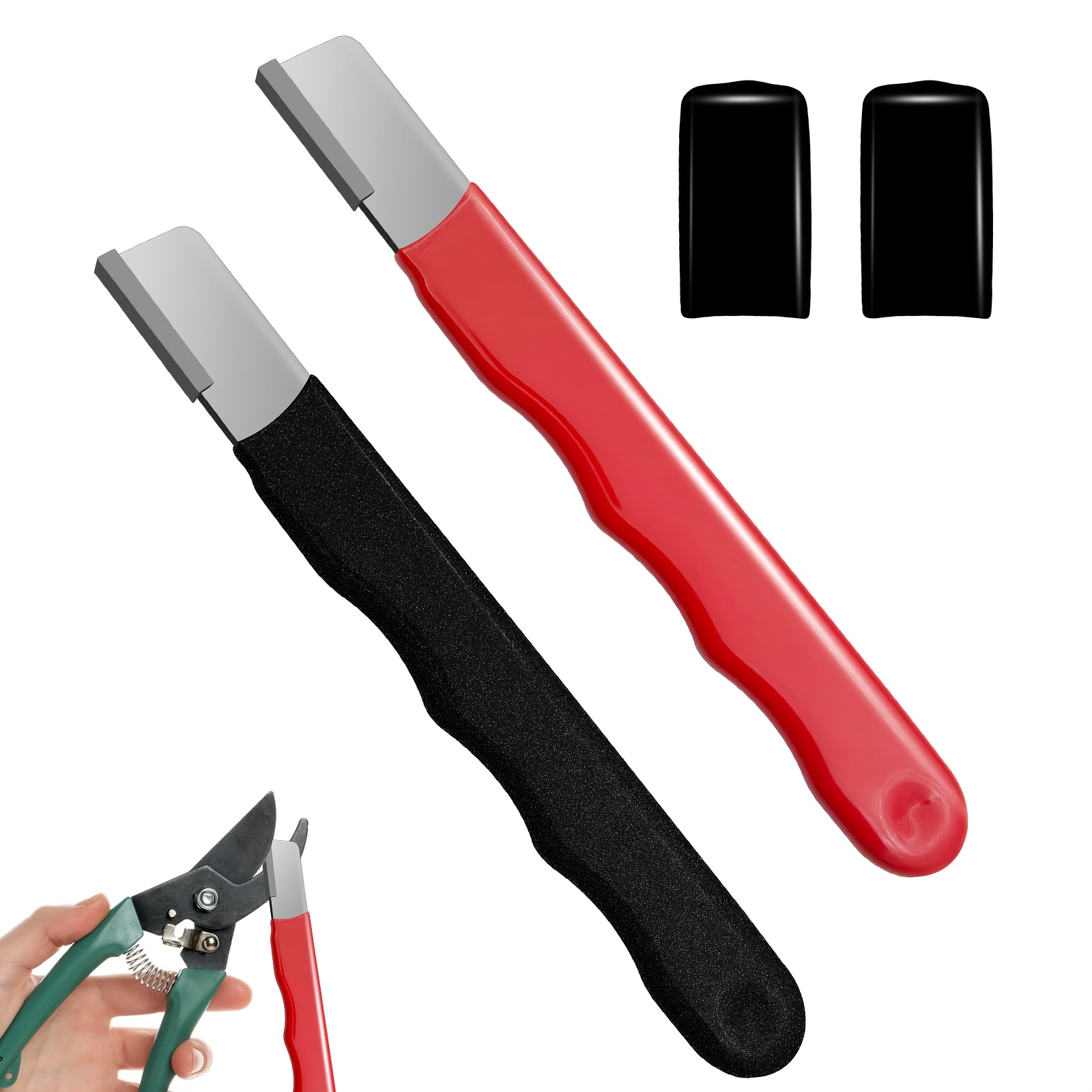 Gardening Tools Must Haves - Garden Shears Sharpener, Easily Sharpens Gardening