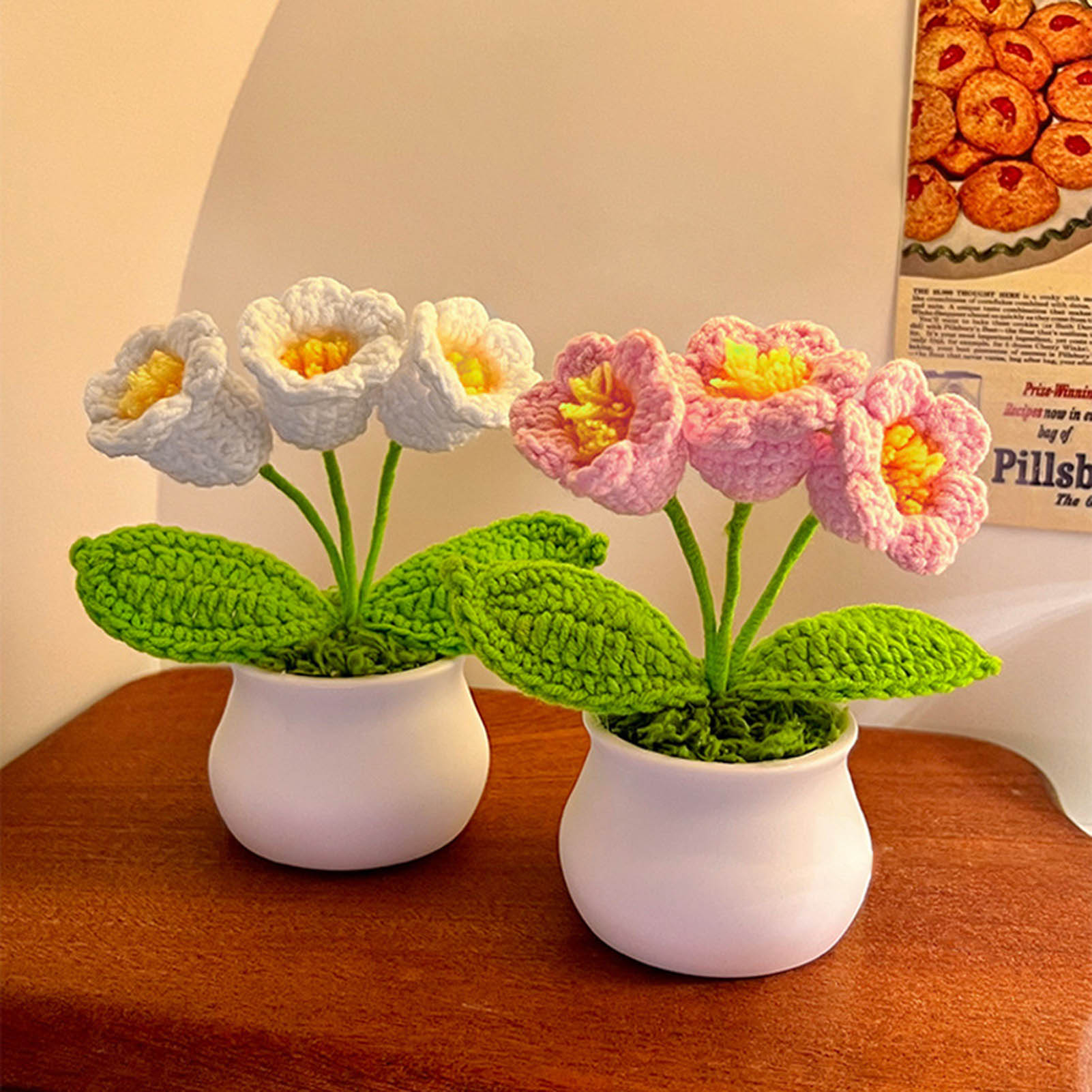 Gardening Tools Cute - Crochet Flowers Cute Little Potted Flower