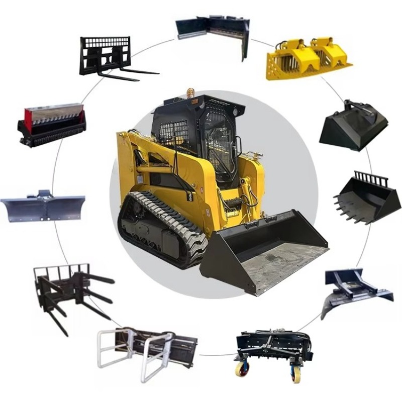 Greenhouse Mini Indoor - High Maneuverability Skid Steer Loader Small
