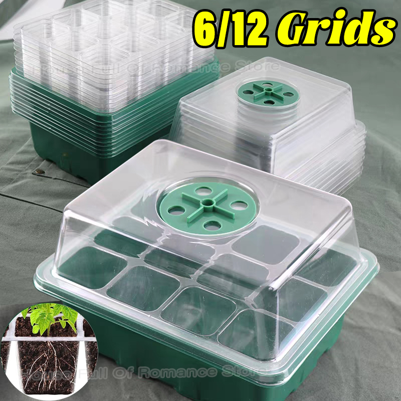Greenhouse Mini Indoor - Growing Starting Nursery Trays Seed Starter
