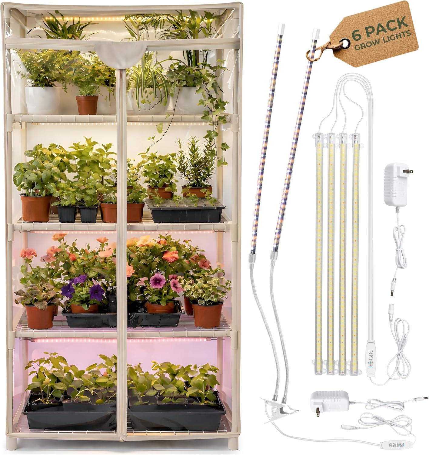 Indoor Plant Growing Mini Gree - огляд і ціна Greenhouse Mini Indoor