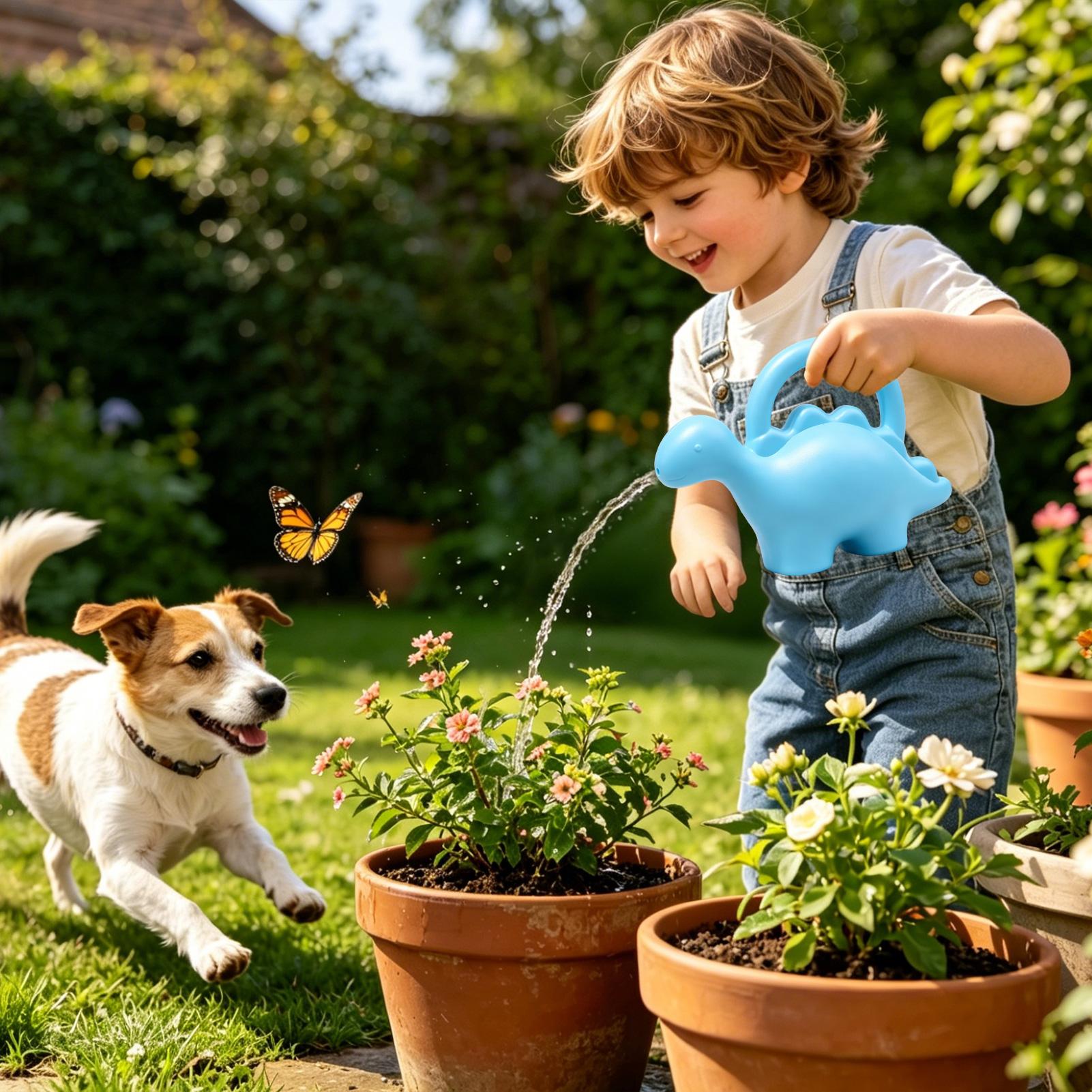 Dinosaur Watering Can 1.5L Kid - огляд і ціна Gardening Tools Cute