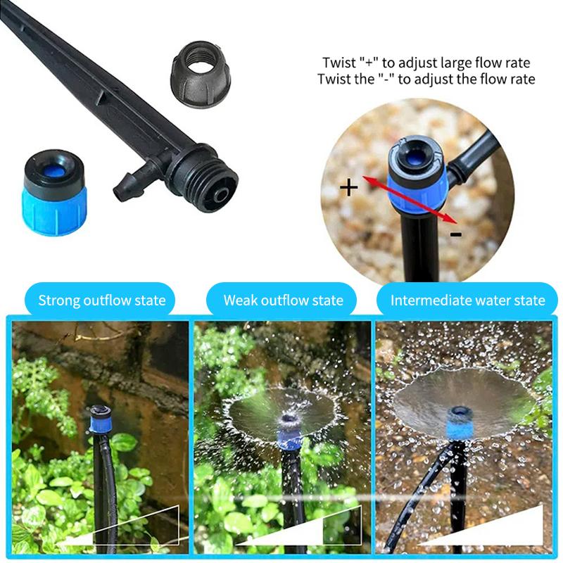 10Pcs/20Pcs Kits 18cm Drip Emi - огляд і ціна Drip Irrigation Kit