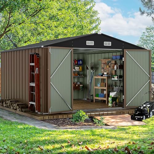 10x10 FT Outdoor Storage Shed, - огляд і ціна Gardening Tools