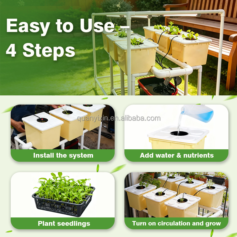 Dutch Bucket Hydroponic System - огляд і ціна Drip Irrigation Kit