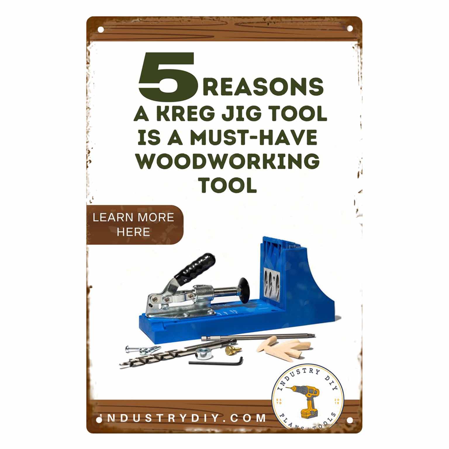 2D FLAT 1pc 5 Reasons A Kreg J - огляд і ціна Gardening Tools Must Haves