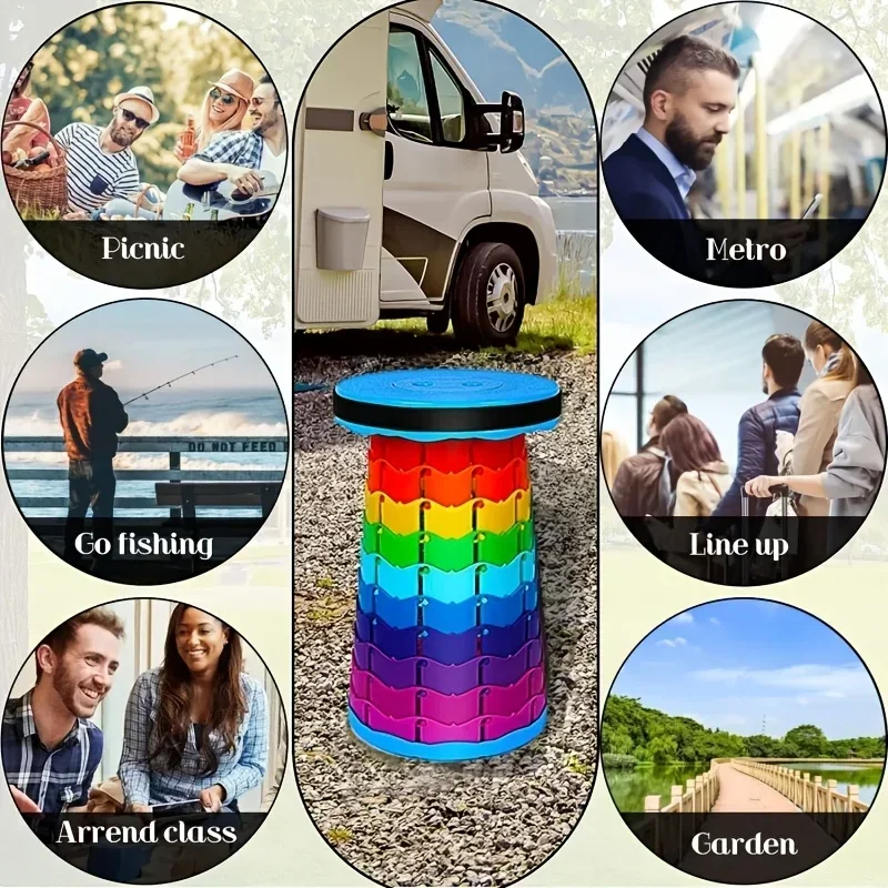 Rainbow Telescopic Camping Sto - огляд і ціна Gardening Tools