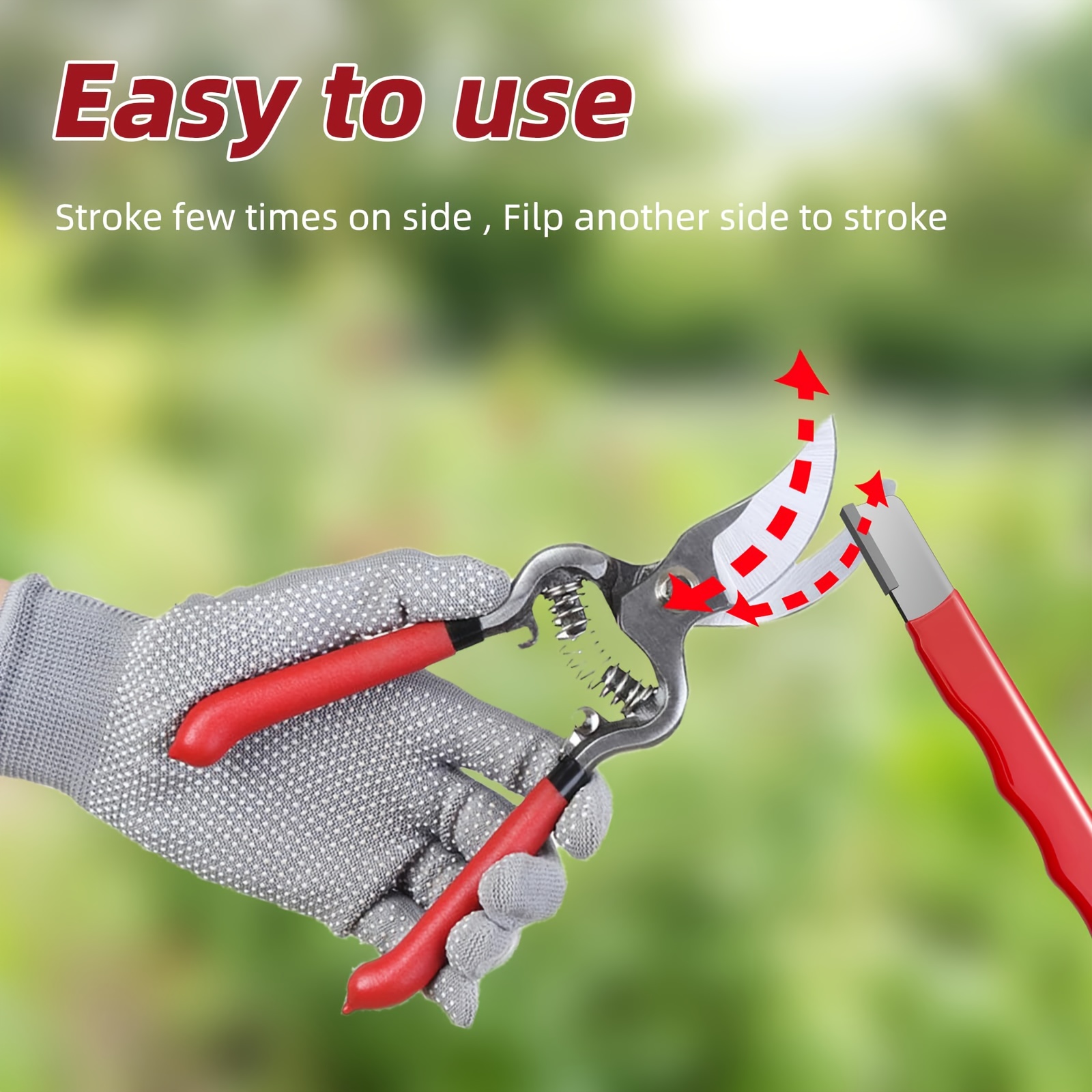 Garden Shears Sharpener, Easil - огляд і ціна Gardening Tools Must Haves