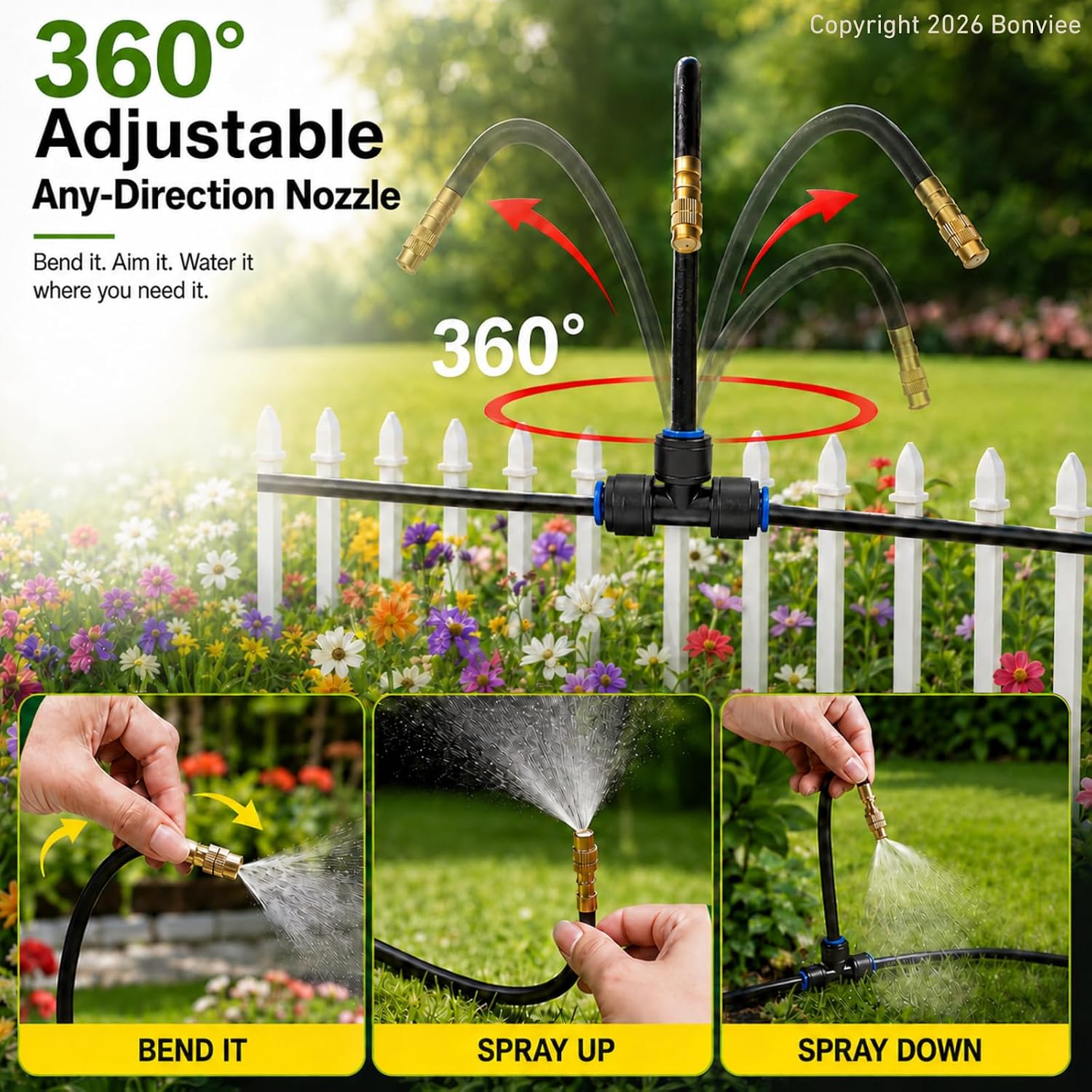 240Ft Drip Irrigation System,  - огляд і ціна Drip Irrigation Kit