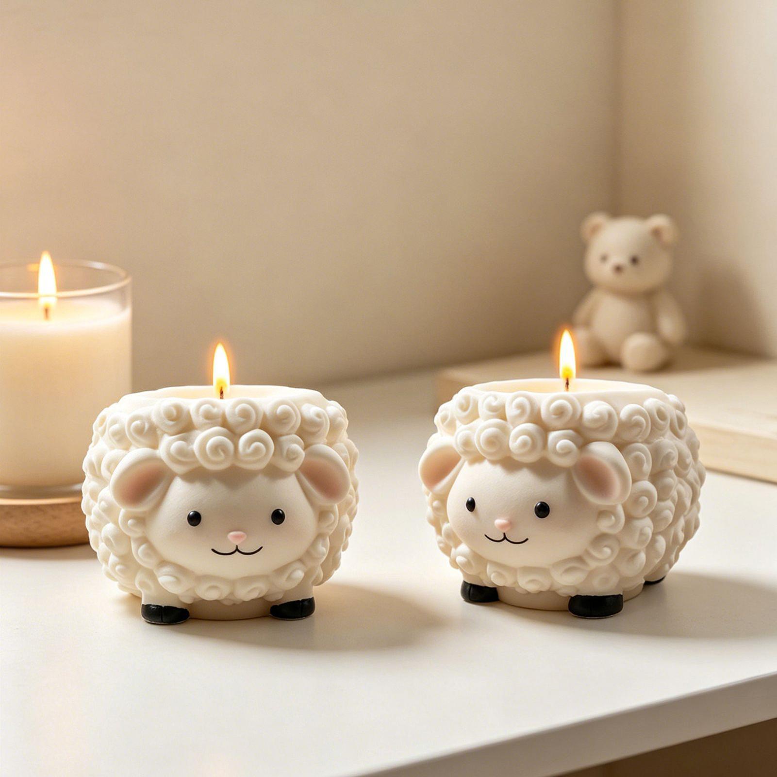 Animal Molds Cute 3D Goat Stat - огляд і ціна Gardening Tools Cute