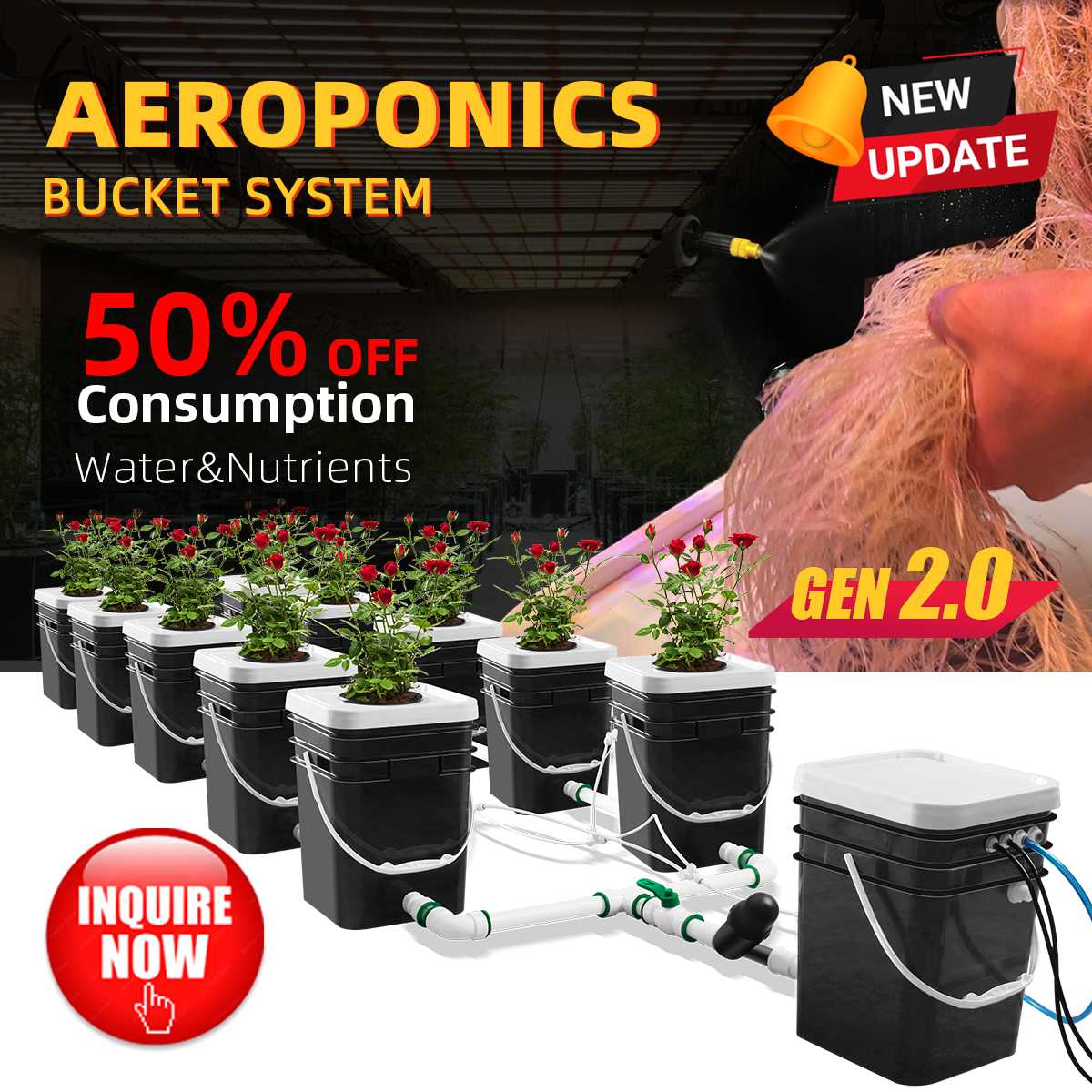 Best Quality Indoor Watering I - огляд і ціна Gardening Tools Best Quality