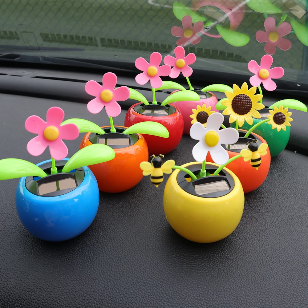Car Ornament Solar Powered Dan - огляд і ціна Gardening Tools Cute