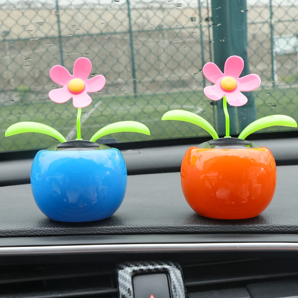 Car Ornament Solar Powered Dan - огляд і ціна Gardening Tools Cute