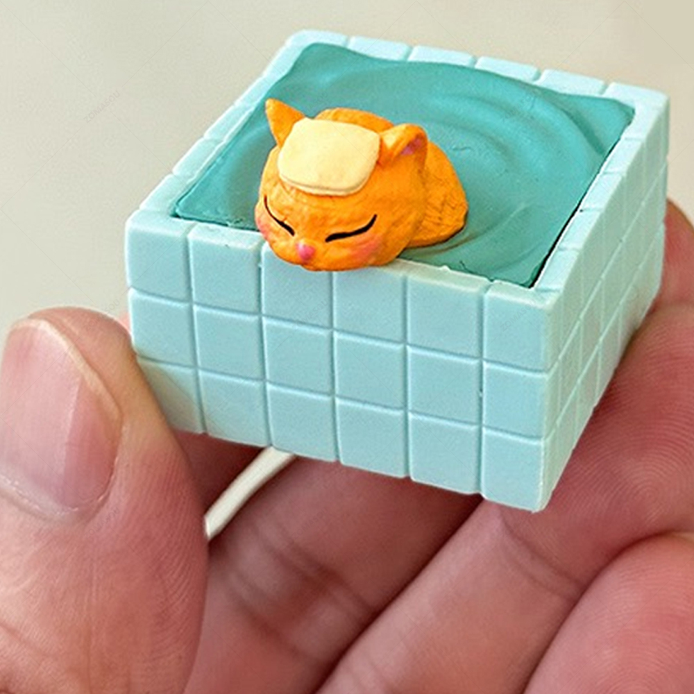 Mini Shower Cat Ornament Minia - огляд і ціна Gardening Tools 2 Year Old