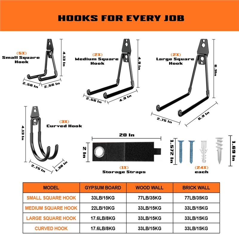 【Big deal】Multi-Sized Wall-Mou - огляд і ціна Gardening Tools Big