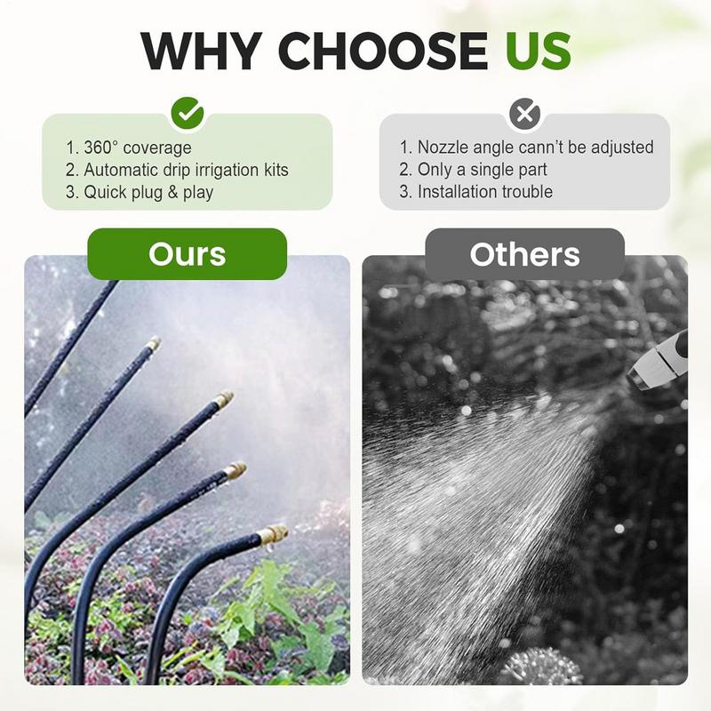Drip Irrigation System Garden  - огляд і ціна Drip Irrigation Kit