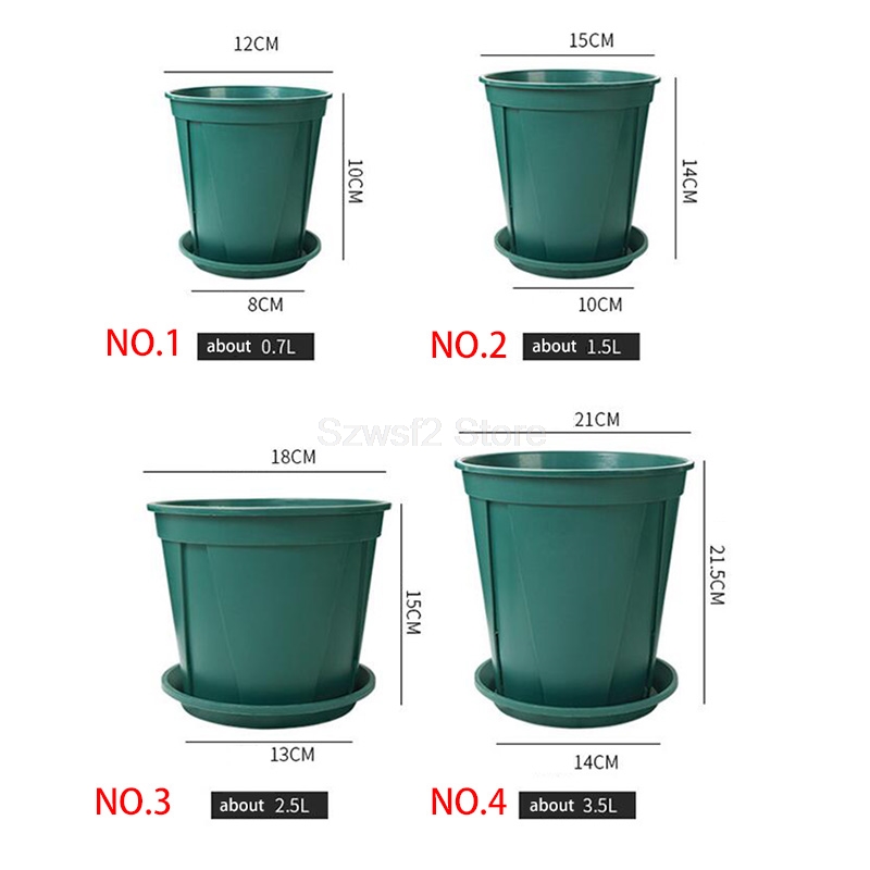 5/10pcs Green Plastic Plant Fl - огляд і ціна Gardening Tools Cute