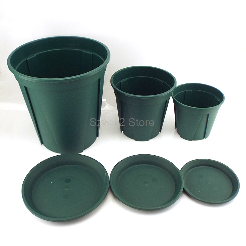 5/10pcs Green Plastic Plant Fl - огляд і ціна Gardening Tools Cute