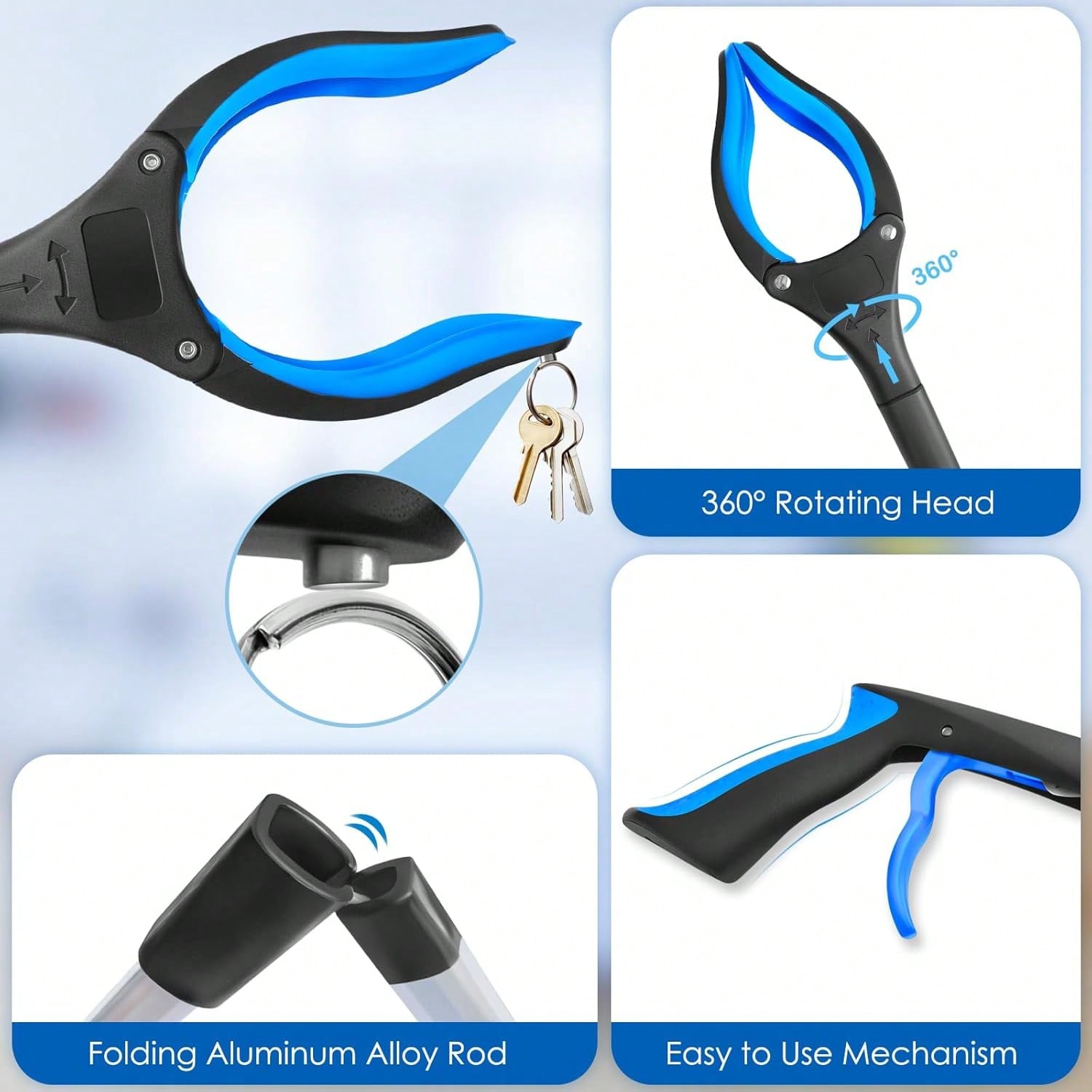 Foldable Grabber Reacher Tool  - огляд і ціна Gardening Tools Must Haves
