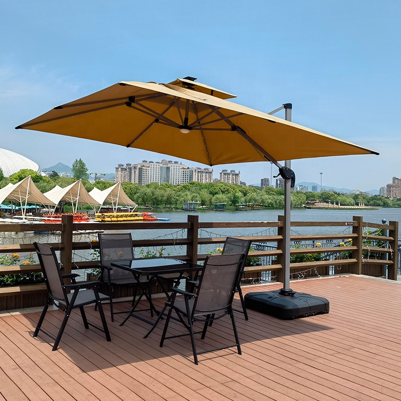 L  Big Size Cantilever Parasol - огляд і ціна Gardening Tools Big