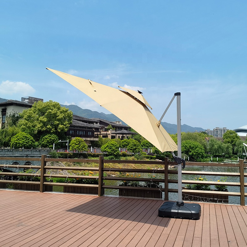 L  Big Size Cantilever Parasol - огляд і ціна Gardening Tools Big
